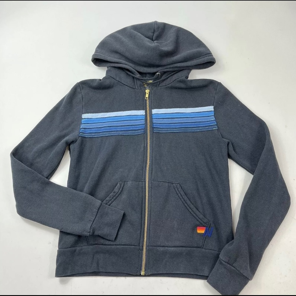 XS Aviator Nation Navy Hoodie